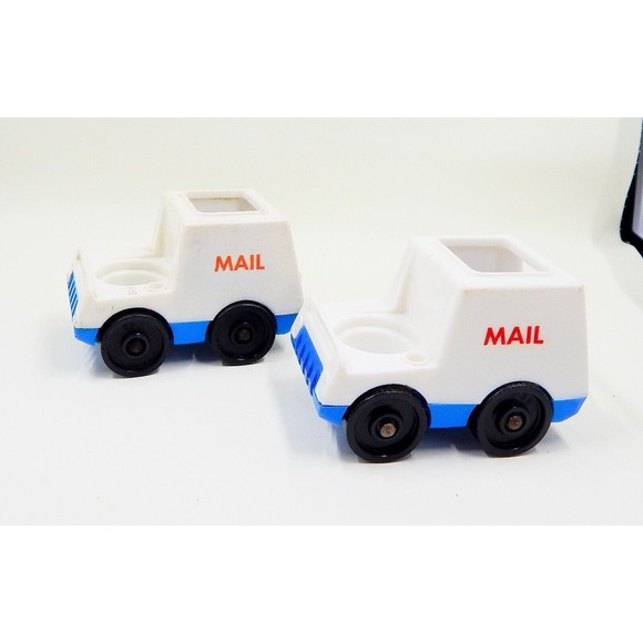 Fisher-Price Little People Main Street 2500 Mail Trucks Replacement Parts 2 PC - Picture 2 of 9